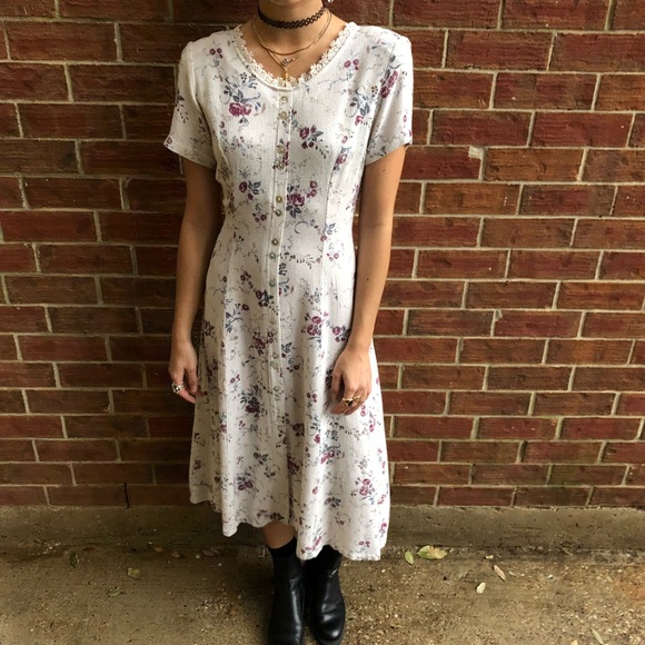 š„DEADSTOCK Vintage Boho Dressš„ - Picture 2 of 5